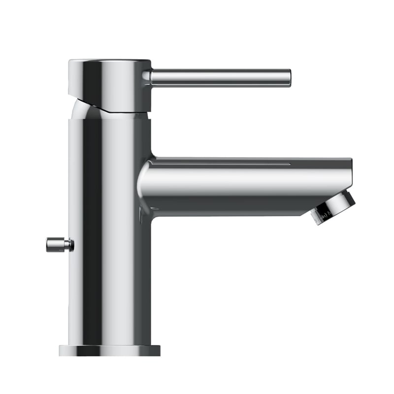Bowery Hill Single-Handle Metal Bathroom Faucet in Polished Chrome