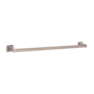 Bowery Hill 24-Inch Metal Bathroom Towel Bar in Satin Nickel/Silver