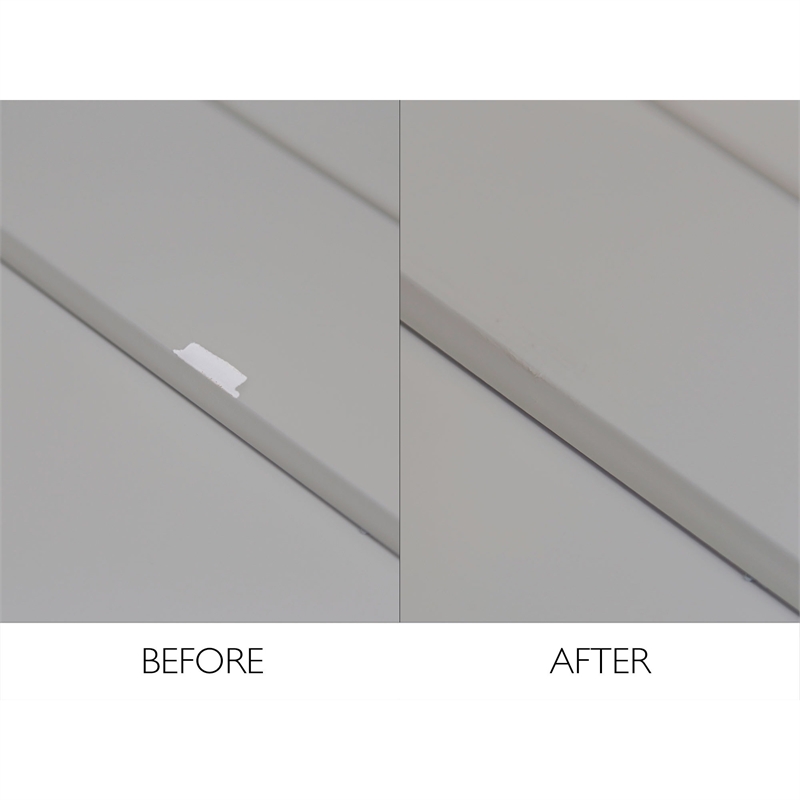 Bowery Hill Wood Cabinet Touch-Up Repair Kit with Marker in Gray
