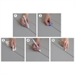 Bowery Hill Wood Cabinet Touch-Up Repair Kit with Marker in Gray