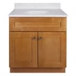 Bowery Hill 31-Inch Vanity Fully Assembled Marble Top in Modern Birch