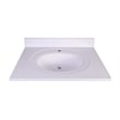 Bowery Hill 31-Inch Vanity Fully Assembled Marble Top in Modern Birch