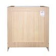 Bowery Hill 30-Inch Unassembled Wood Vanity Without Top in White