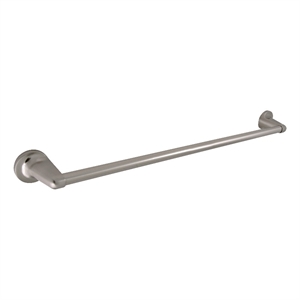 Bowery Hill 24-Inch Metal Bathroom Towel Bar in Satin Nickel/Silver