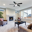 Bowery Hill 52-Inch Stainless Steel Hugger Ceiling Fan in Satin Nickel