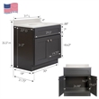 Bowery Hill 31-Inch Bath Vanity - Urbane Bronze Base and Ivory Swirl Top