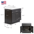 Bowery Hill 31-Inch Bath Vanity - Urbane Bronze Base and Solid White Top