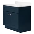 Bowery Hill 31-Inch Bath Vanity - Dark Night Base and Single Hole Top