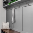 Bowery Hill Versatile Double Metal Hook in Oil Rubbed Bronze 5 Pack