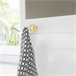 Bowery Hill Versatile Double Metal Hook in Polished Brass 5 Pack