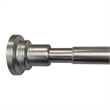 Bowery Hill Classic Adjustable 42 to 72-Inch Shower Rod in Satin Nickel