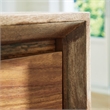 Bowery Hill Natural Brown 6-Drawer Dresser with Beveled Edge Frame