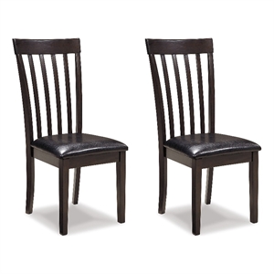 Bowery Hill Adjustable Faux Leather Swivel Barstool with Footrest in Black