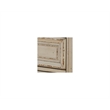 Bowery Hill Polyester Upholstered Dining Chair in Grayish Whitewash