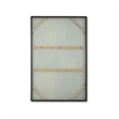 Bowery Hill Framed Hand-Painted Abstract Wall Art in Brown & Gray