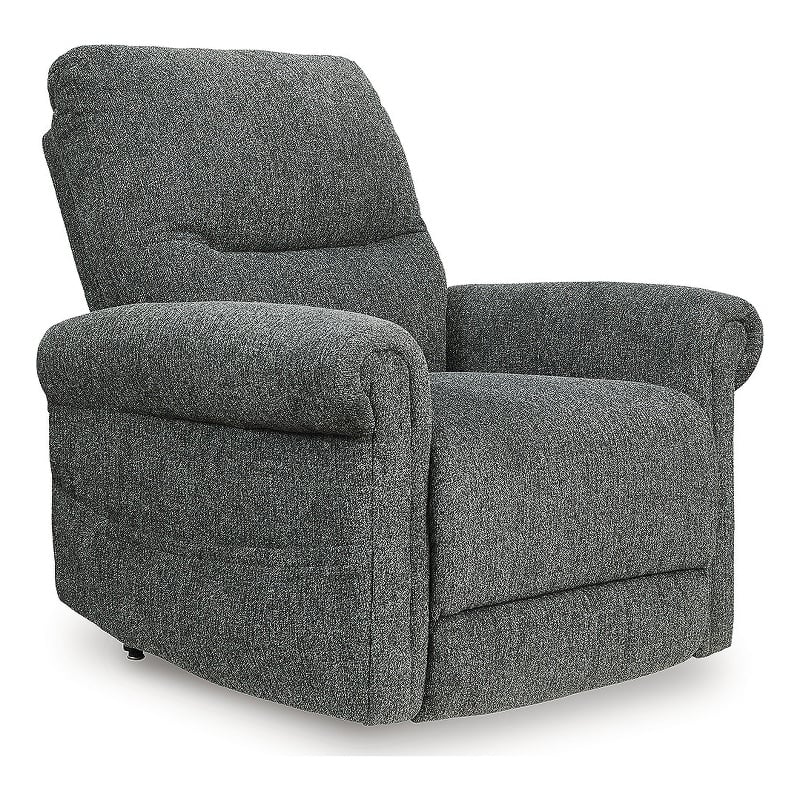 Bowery Hill Black Power Lift Recliner with Heated Seat and Massage