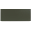 Bowery Hill Dark Green Accent Cabinet with Patterned Door Fronts