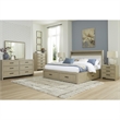 Bowery Hill Beige 8' x 10' Plush Shag Area Rug with 50mm Pile