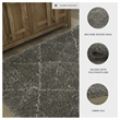Bowery Hill Gray 8' x 10' Plush Shag Area Rug with 50mm Pile