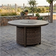 Bowery Hill Outdoor Bar Table with a 48
