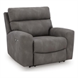 Bowery Hill Zero-Gravity Power Recliner with Adjustable Headrest in Slate