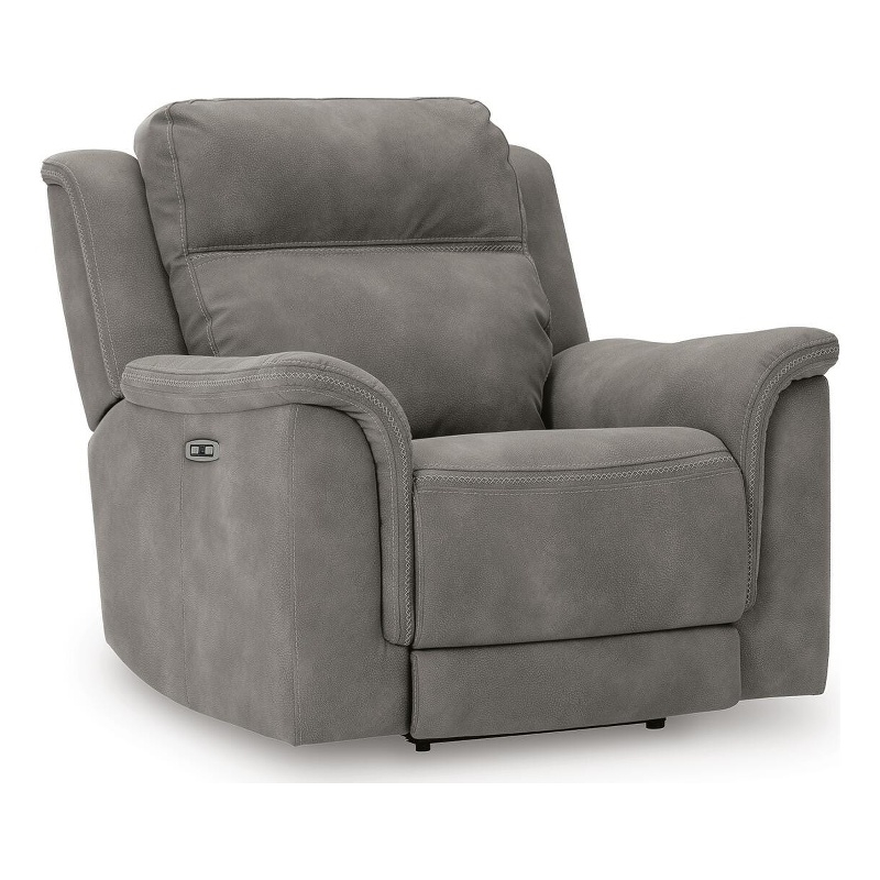 Bowery Hill Zero-Wall Power Recliner with Zero-Gravity in Slate