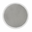 Bowery Hill Round Accent Table with Faux Concrete in Natural Gray