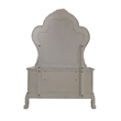 Bowery Hill Mirror with Beveled Glass in White Wood