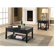 Bowery Hill Coffee Table with Lift Top in Black