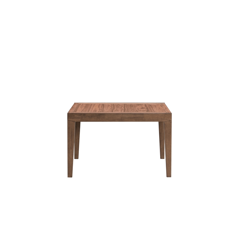 Bowery Hill Extendable Rectangular Dining Table in Walnut Finish