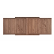 Bowery Hill Extendable Rectangular Dining Table in Walnut Finish