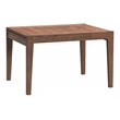 Bowery Hill Extendable Rectangular Dining Table in Walnut Finish