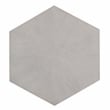 Bowery Hill Hexagonal Engineered Wood Coffee Table in Antique White