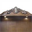 Bowery Hill Transitional Wooden Entertainment Center in Antique Oak