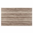 Bowery Hill Rectangular Wood & Metal Dining Table in Antique Oak & Black