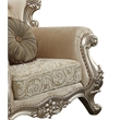 Bowery Hill Bently Upholstered Wingback Chair in Champagne Beige