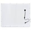 Bowery Hill Rectangle Accent Mirror with Lighting in White Finish