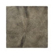 Bowery Hill Cement Accent Table in Weathered Oak Finish