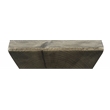 Bowery Hill Cement Accent Table in Weathered Oak Finish