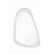 Bowery Hill Glass Wall Mirror with LED Lighting and Faux Diamonds