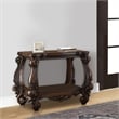 Bowery Hill Square End Table with Shelf in Cherry Oak Finish