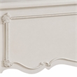 Bowery Hill Twin Bed with Button Tufted Synthetic Leather Headboard