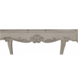 Bowery Hill Square Wood Counter Table with Apron in Bone White