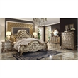 Bowery Hill Mirror with Gold Patina Finish and Arched Design