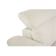 Bowery Hill Boucle Fabric Power Motion Sectional Sofa in Beige