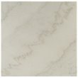 Bowery Hill 40-Inch Square Marble Top Coffee Table in White and Black