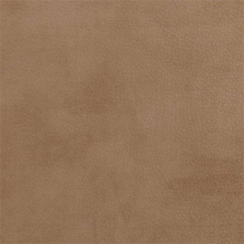 Bowery Hill Modular Left-Facing Arm Chair with Pillow in Chocolate Suede