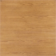 Bowery Hill Square Wooden Coffee Table with Hollow Base in Oak