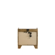 Bowery Hill Nightstand with LED Lighting in Light Aspen Brown