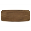 Bowery Hill Dining Table with Double Pedestal Base in Dark Walnut